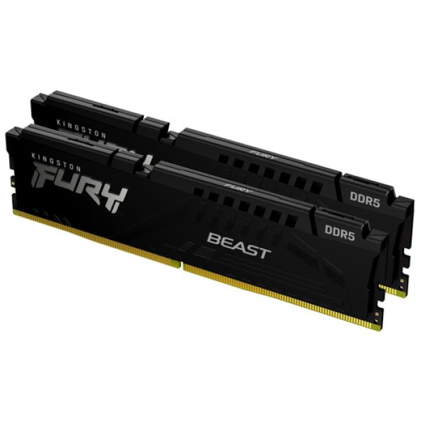 64GB 6000 DDR5 DIMM Kit2 FURY Bst BlackKingston FURY Beast -