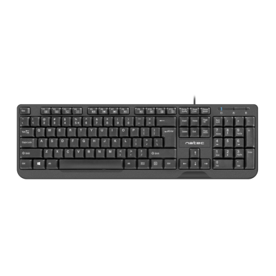 TECLADO NATEC TROUT SLIM NEGRO