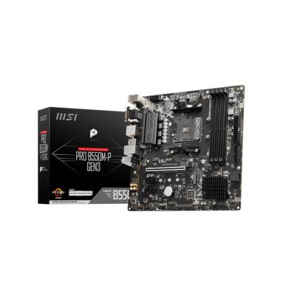 PLACA BASE MSI PRO B550M-P GEN3 AM4 MATX 4XDDR4