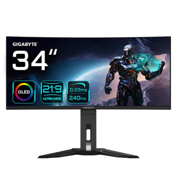 MONITOR GAMING GIGABYTE MO34WQC2 34" 3440X1440 VA 2K