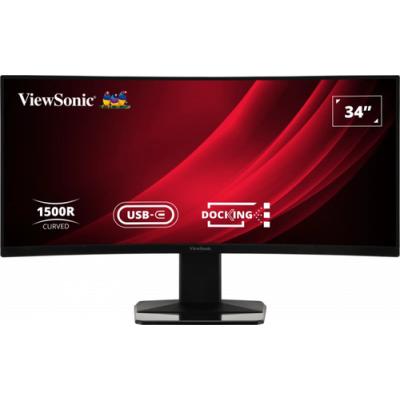 MONITOR VIEWSONIC 34" QHD CURVO HDMI DP 65W USB-C USB RJ45