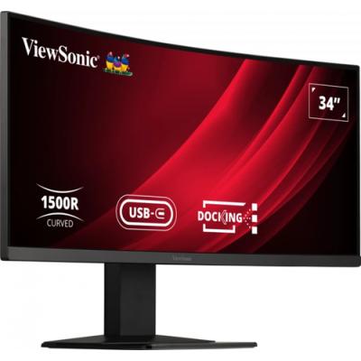 MONITOR VIEWSONIC 34" QHD CURVO HDMI DP 65W USB-C USB RJ45