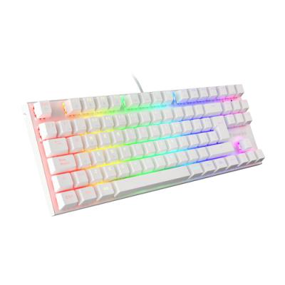 TECLADO GAMING GENESIS THOR 303 TKL RGB BLANCO MECANICO SWITCH