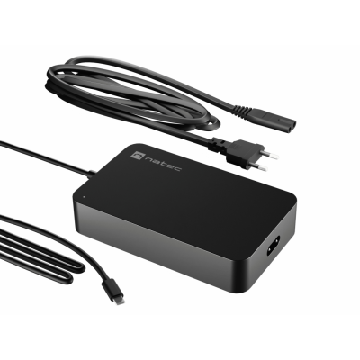 CARGADOR NATEC GRAYLING USB-C 90W PARA PORTATILES, TABLETS