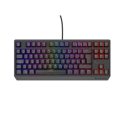 TECLADO GAMING GENESIS THOR230 TKL RGB MECANICO NEGRO SWITCH