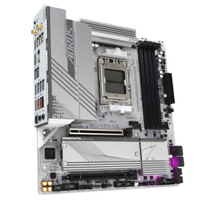 PLACA BASE GIGABYTE B650M A ELITE AX ICE AM5 ATX 4XDDR5