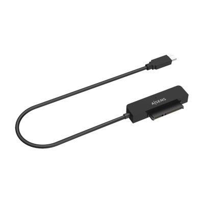 Adaptador para Discos Duros 2.5' Aisens ASE-25C04B/ USB 3.1