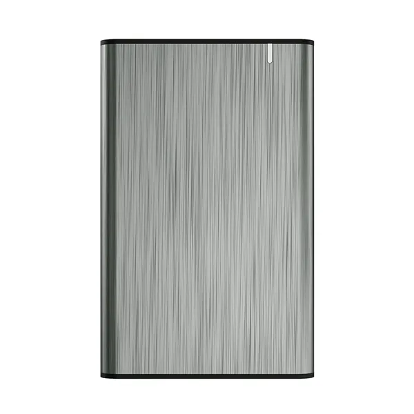 Aisens ASE-2525GR Caja externa de aluminio Gris/Plata para Disco Duro de 2.5' de 9.5mm SATA a USB 3.0/USB3.1 Sin tornillos