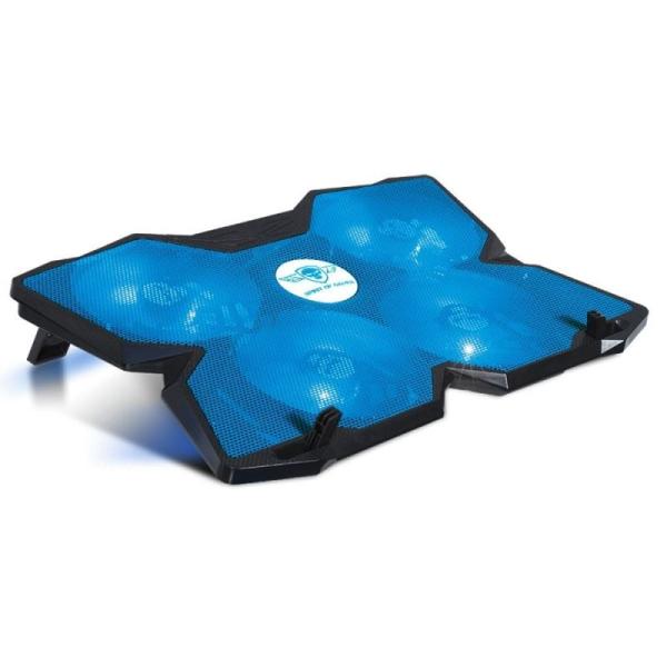 Soporte Refrigerante Spirit Of Gamer Airblade 500 Blue para Portátiles hasta 17.3'/ Iluminación LED