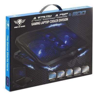 Soporte Refrigerante Spirit Of Gamer Airblade 600 Azul para