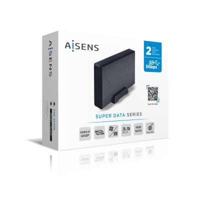 Aisens ASE-3530B Caja externa 3.5" para Discos Duros SATA