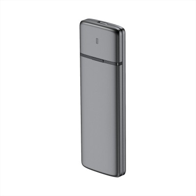 Aisens ASM2-002G Caja externa Gris para SSD M.2 SATA/NVME a