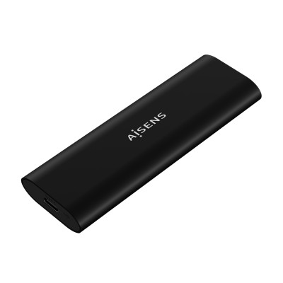 Aisens ASM2-014B Caja externa Negra Ultra SLIM para SSD M.2