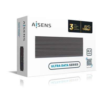 Aisens ASM2-023GR Caja externa ULTRA DATA Gris para SSD M.2