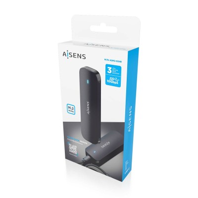 Aisens ASM2-024B Caja Externa serie ULTRA Slim Negro para SSD