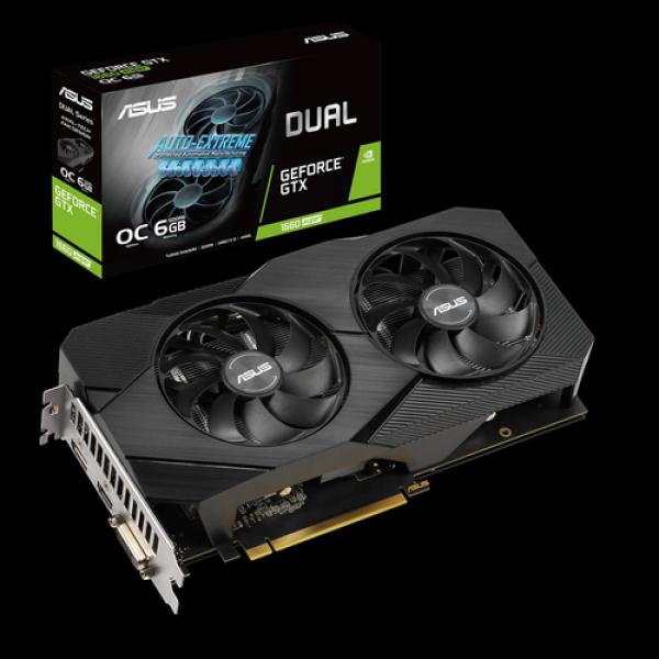 Tarjeta Gráfica Asus GeForce GTX 1660 SUPER OC DUAL/ 6GB GDDR6