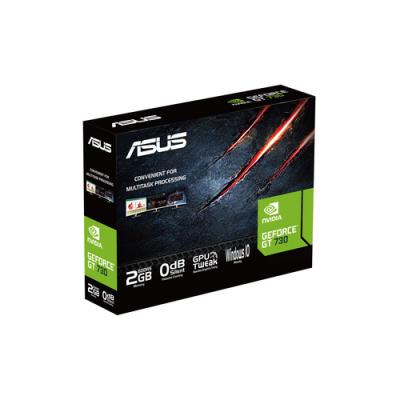 Tarjeta Gráfica Asus GeForce GT 730/ 2GB GDDR5/ Perfil Bajo