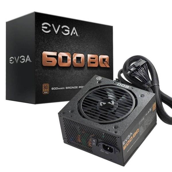 Fuente de Alimentación EVGA 600 BQ/ 600W/ Ventilador 12cm/ 80 Plus Bronze