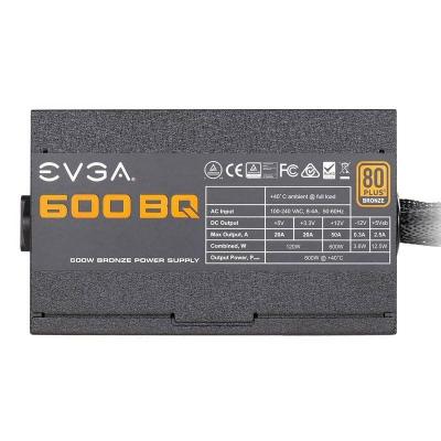 Fuente de Alimentación EVGA 600 BQ/ 600W/ Ventilador 12cm/ 80