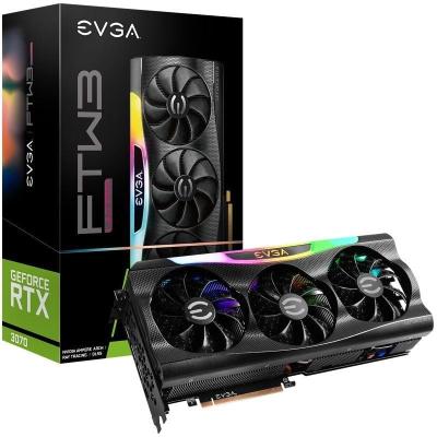 Tarjeta Gráfica EVGA GeForce RTX 3070 FTW3 ULTRA GAMING/ 8GB