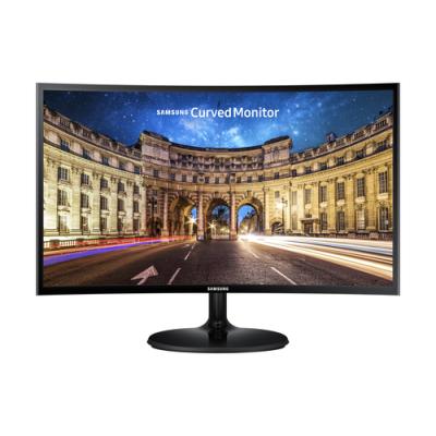 Monitor Curvo Samsung C24F390FHR 23.5'/ Full HD/ Negro