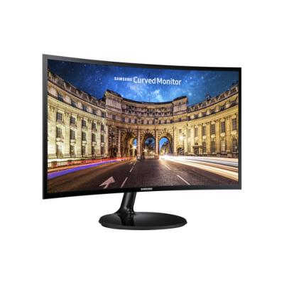 Monitor Curvo Samsung C24F390FHR 23.5'/ Full HD/ Negro