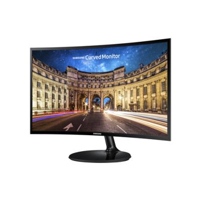 Monitor Curvo Samsung C24F390FHR 23.5'/ Full HD/ Negro