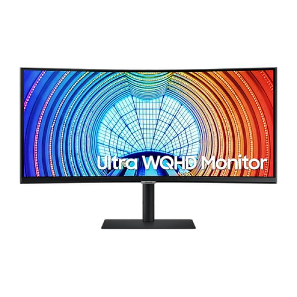 Monitor Profesional Ultrapanorámico Curvo  Samsung S34A650UXU 34'/ UWQHD/ Negro