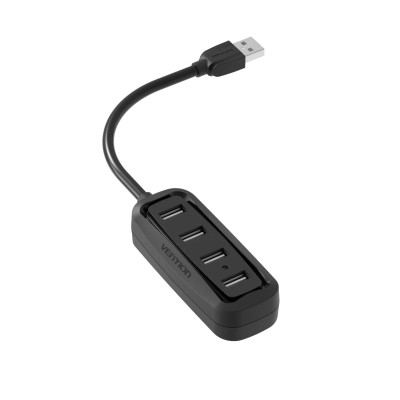 Hub USB Vention VAS-J43-B015/ 4xUSB/ 15cm