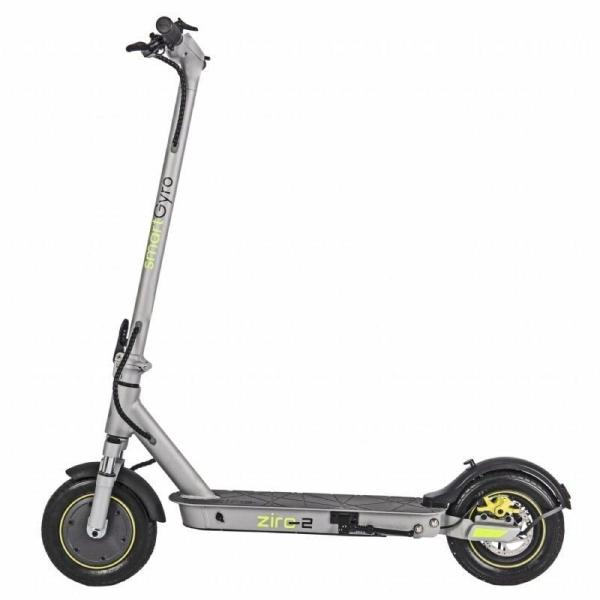 Patinete Eléctrico SmartGyro Ziro 2/ Motor 500W/ Ruedas 10'/ 25km/h /Autonomía 30km/ Plata