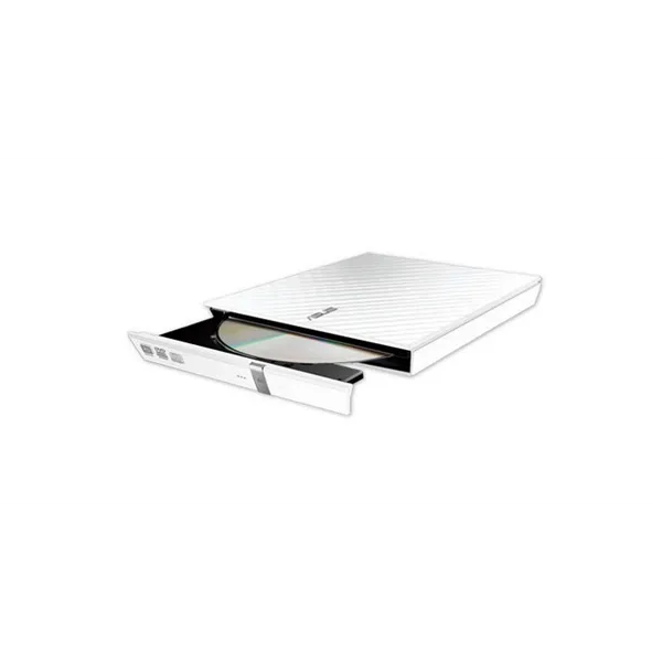 Grabadora Externa CD/DVD Asus SDRW-08DS2S-U Lite/ Blanco