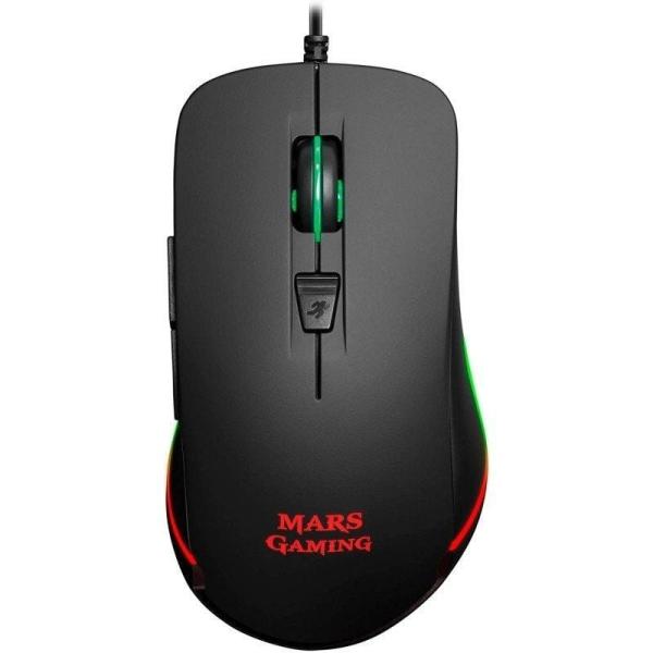 Ratón Gaming Mars Gaming MM118/ Hasta 9800 DPI