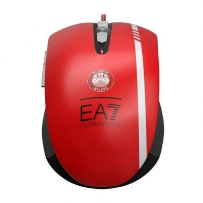 Ratón Gaming Mars Gaming MMEA7/ Hasta 3200 DPI/ Rojo