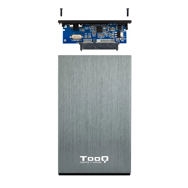 Caja Externa para Disco Duro de 2.5' TooQ TQE-2527G/ USB 3.1