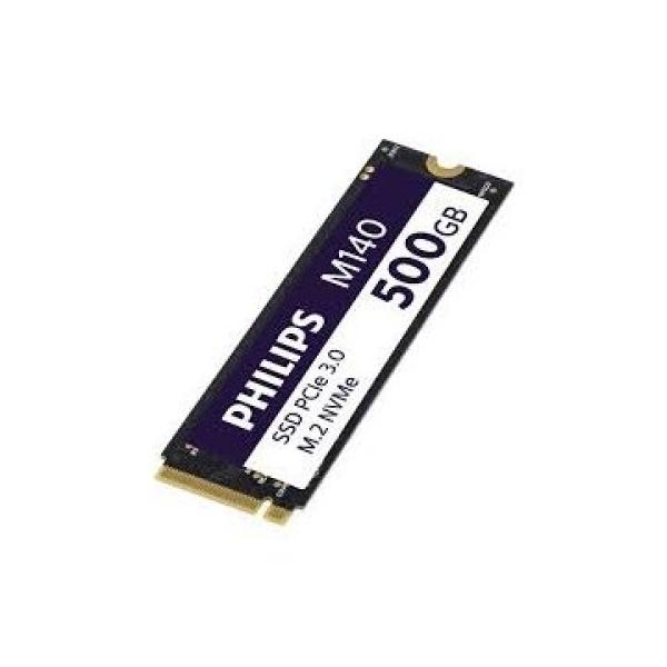 Disco M.2 Nvme 500gb Philips 2280 Pcie Lectura 3500 Mbps Escritura 2800 Mbps