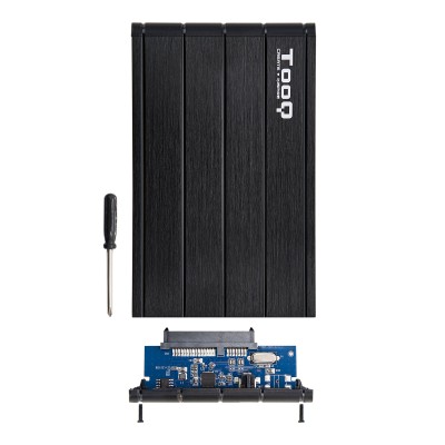 Caja Externa para Disco Duro de 2.5' TooQ TQE-2530B/ USB 3.1