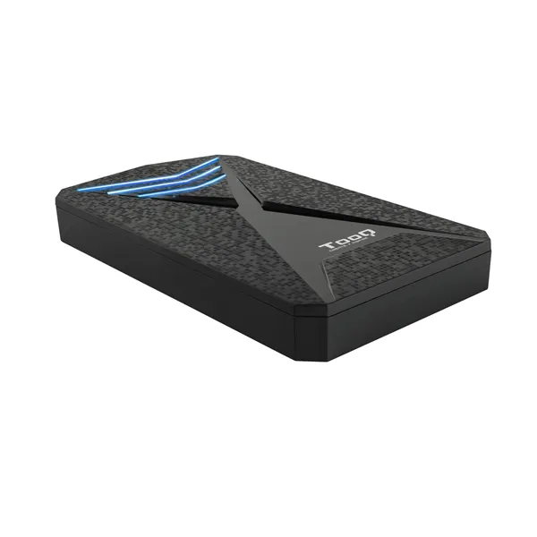 Caja Externa Gaming para Disco Duro de 2.5' TooQ TQE-2550BL/ USB 3.1/ Sin tornillos