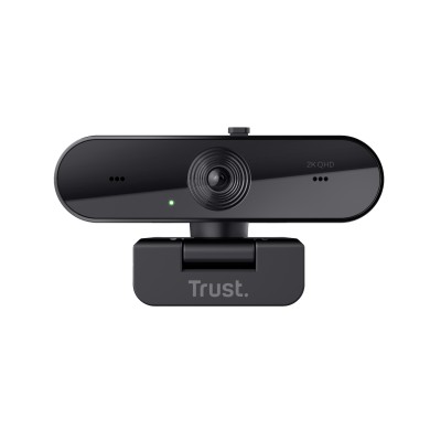 Webcam Trust TW-250/ Enfoque Automático/ 2560 x 1440 QHD