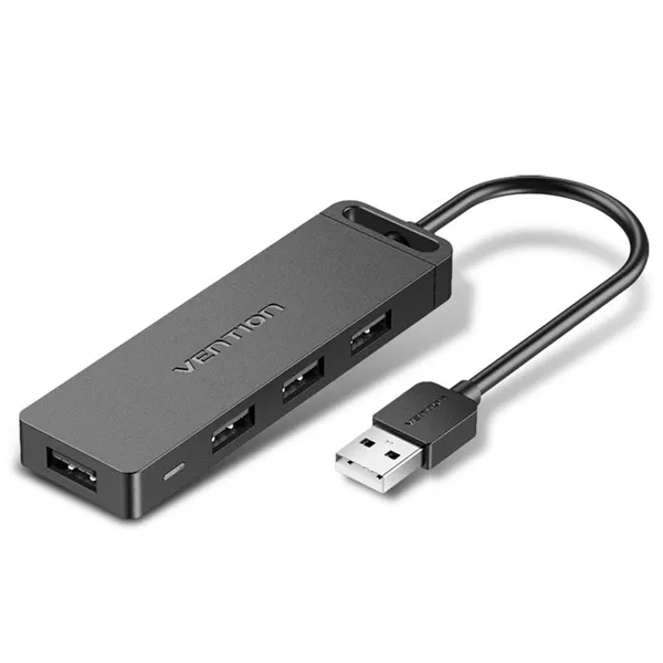 Hub USB 3.0 con Tarjeta de Sonido Vention CHIBB/ 3xUSB/ 1xMicroUSB PD