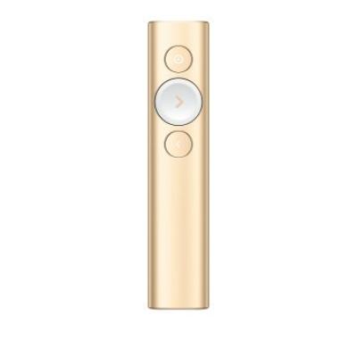 Presenter Logitech Spot Light Retail Color Gold Wireless