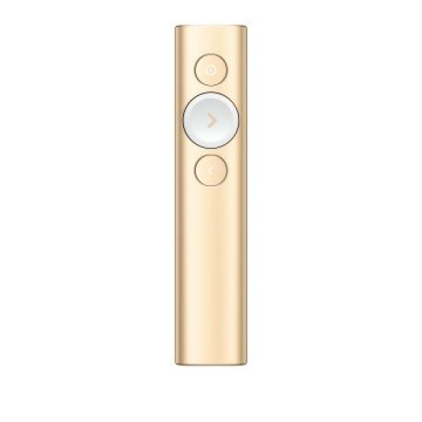 Presenter Logitech Spot Light Retail Color Gold Wireless Presenter P/n:910-004862