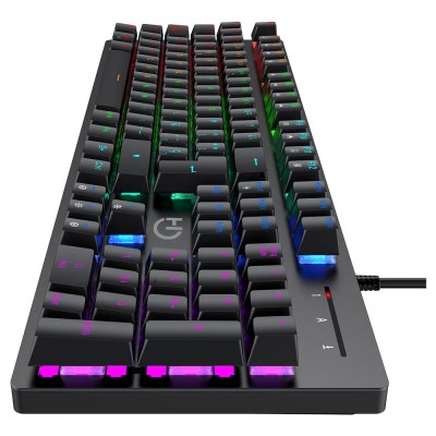 Teclado Gaming Mecánico Hiditec GK400 ARGB/ Switch Rojo