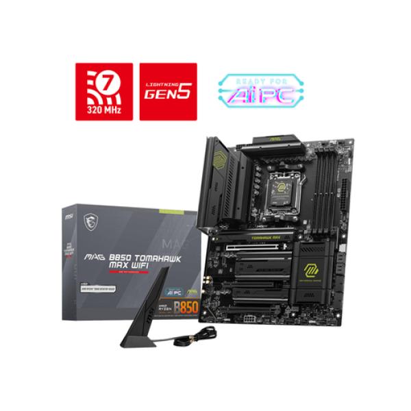 Msi placa base mag b850 tomahawk max wifi atx am5