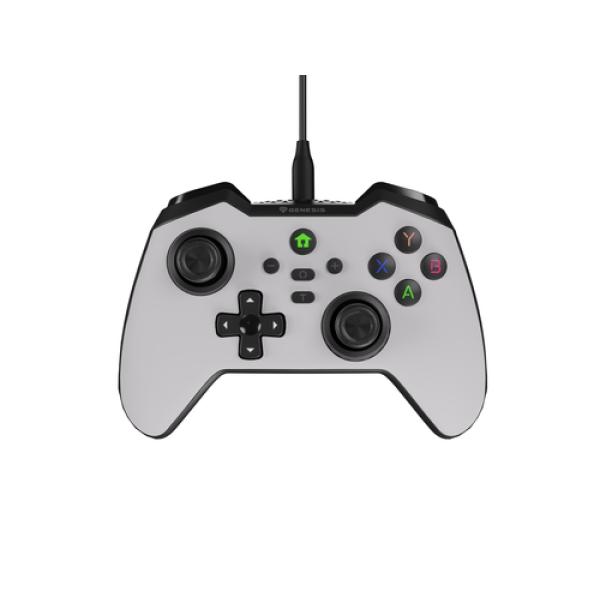 GAMEPAD GENESIS MANGAN 300 USB (FOR PC/SWITCH/MOBILE) BLANCO