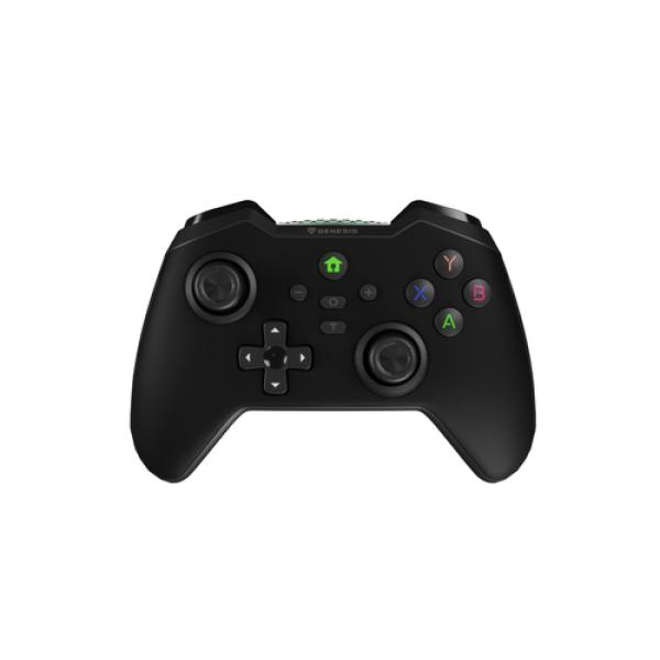 GAMEPAD GENESIS MANGAN 400 WIRELESS (FOR PC/SWITCH/MOBILE) NEGRO