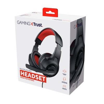 Auriculares Gaming con Micrófono Trust Gaming 24785/ Jack 3.5/