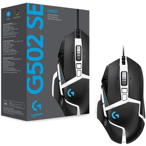 Ratón Gaming Logitech G502 Hero Special Edition/ Hasta 25600 DPI