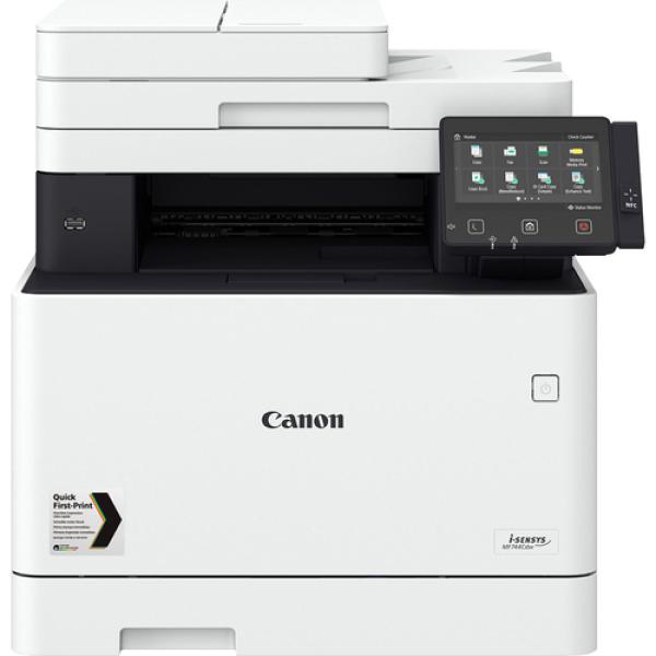 MULTIFUNCION CANON WIFI LÁSER COLOR I-SENSYS MF744CDW - 27PPM - DUPLEX - SCAN 600*600 - COPIA - ADF - USB 2.0 - TONER 055/BK/C/M