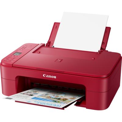 Multifunción Canon PIXMA TS3352 WiFi/ Roja