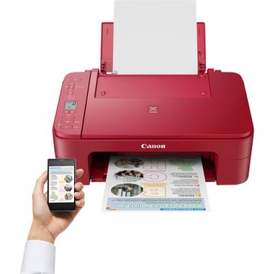 Multifunción Canon PIXMA TS3352 WiFi/ Roja